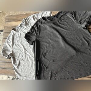Black and Gray T-Shirt Set